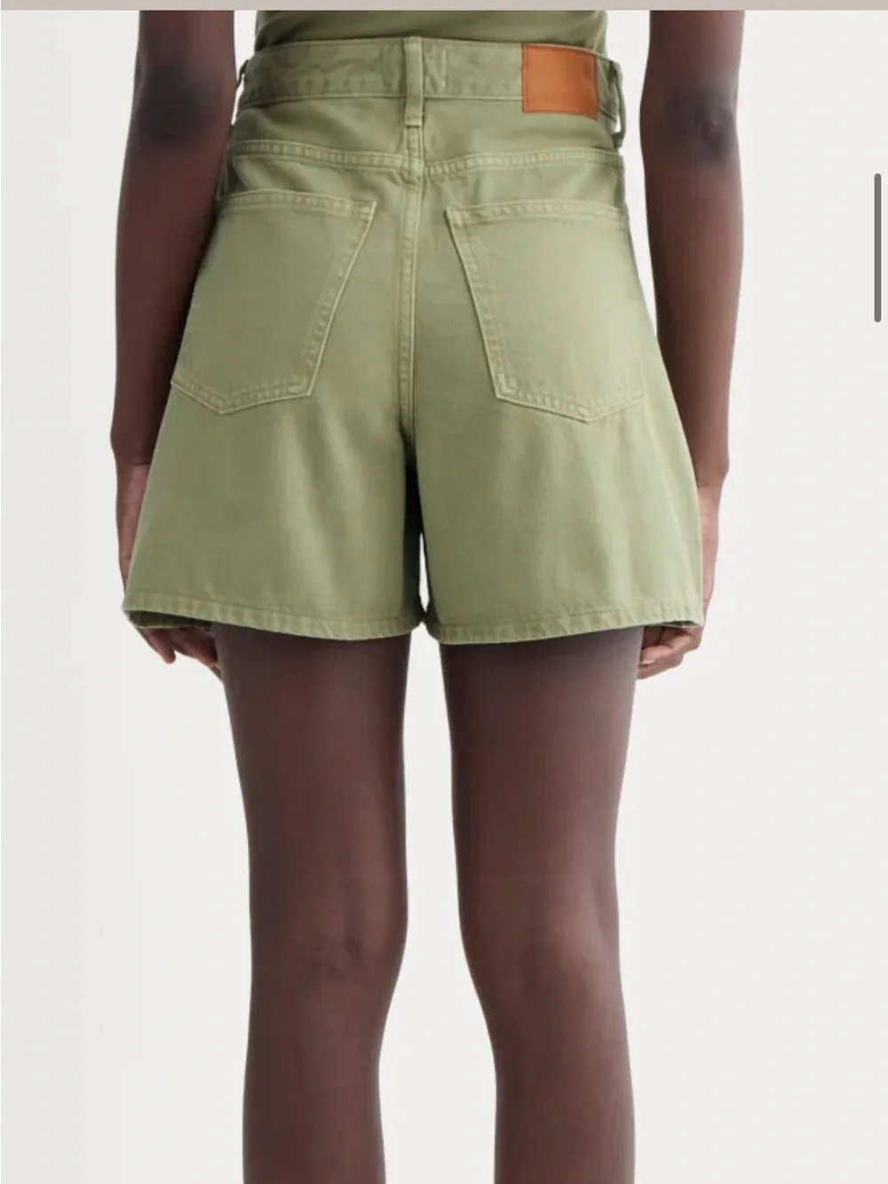 NWT Everlane The A-Line Denim Short